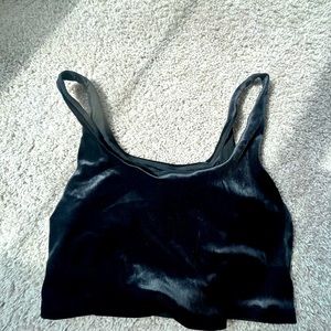 NEW ATHLETA VELVET CROP SIZE LARGE A-C